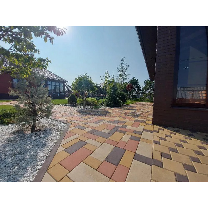 Тротуарная плитка Artstein Инсбрук Тироль 60 мм Коричневый