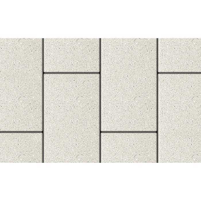 Плитка тротуарная Прямоугольник (Ла-Линия) Б.5.П.8 гладкий белый 600x300x80 мм