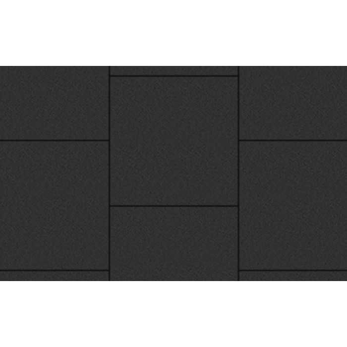 Плитка тротуарная Квадрум (Квадрат) Б.6.К.8 гладкий черный